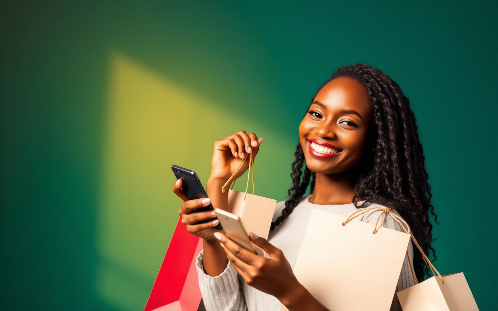 Shoppers browsing BitsBay deals in Ghana
